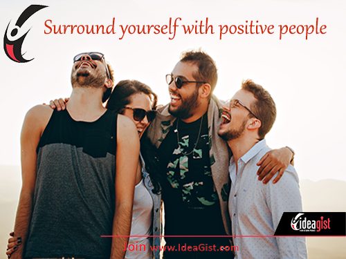 Key to entrepreneurial success: surround yourself with positive people